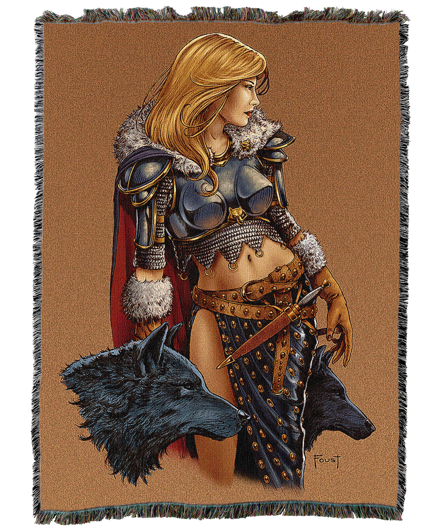 Wolf Mistress Blanket