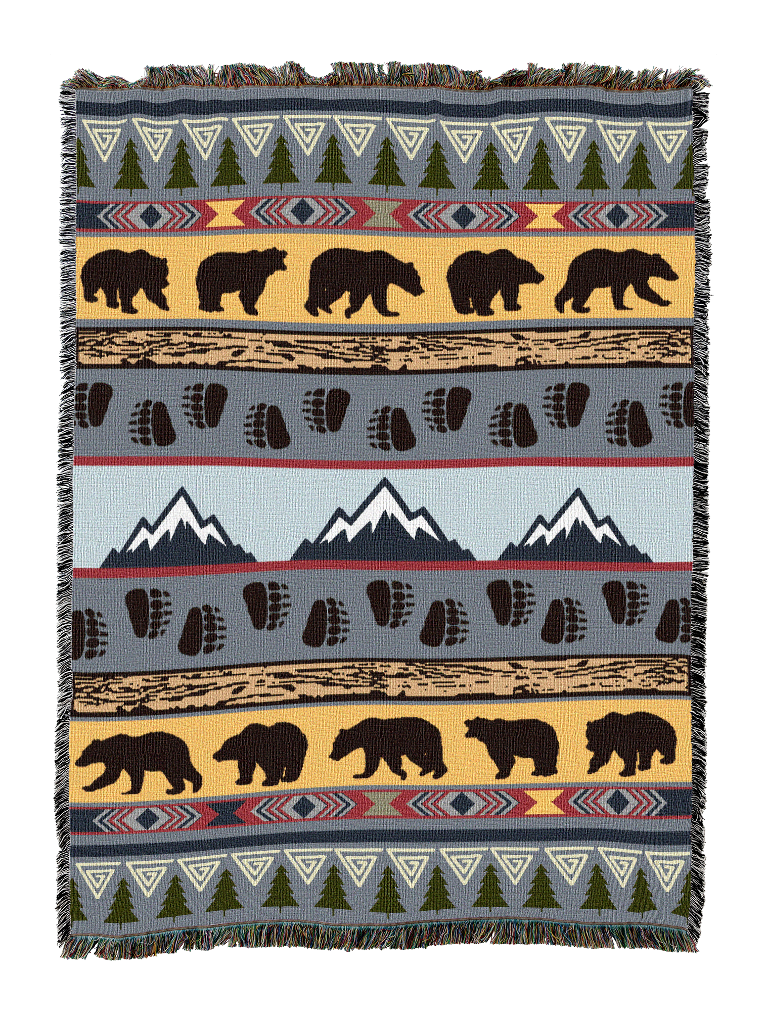 Lodge Pattern Blanket