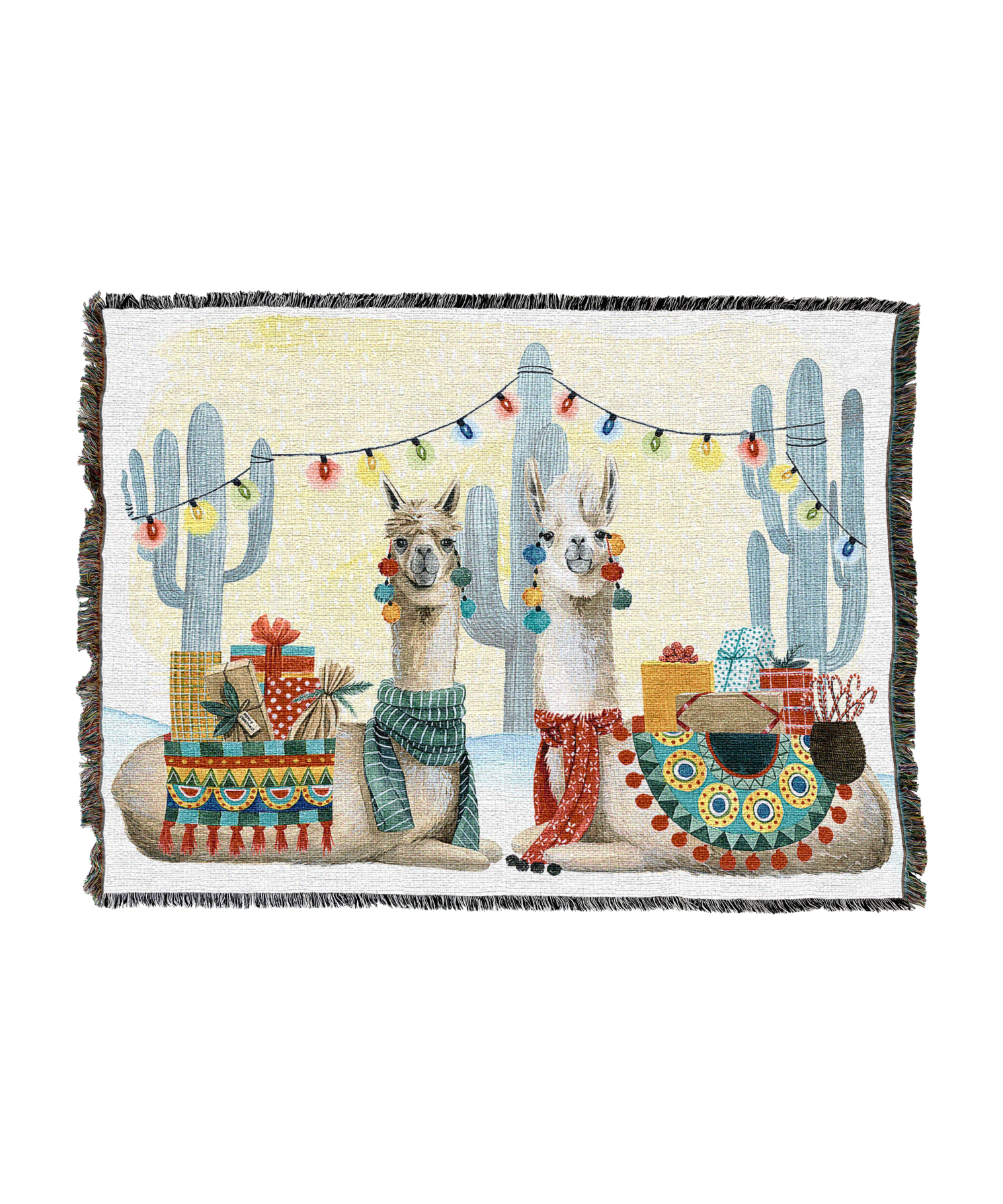 Boho Christmas Blanket