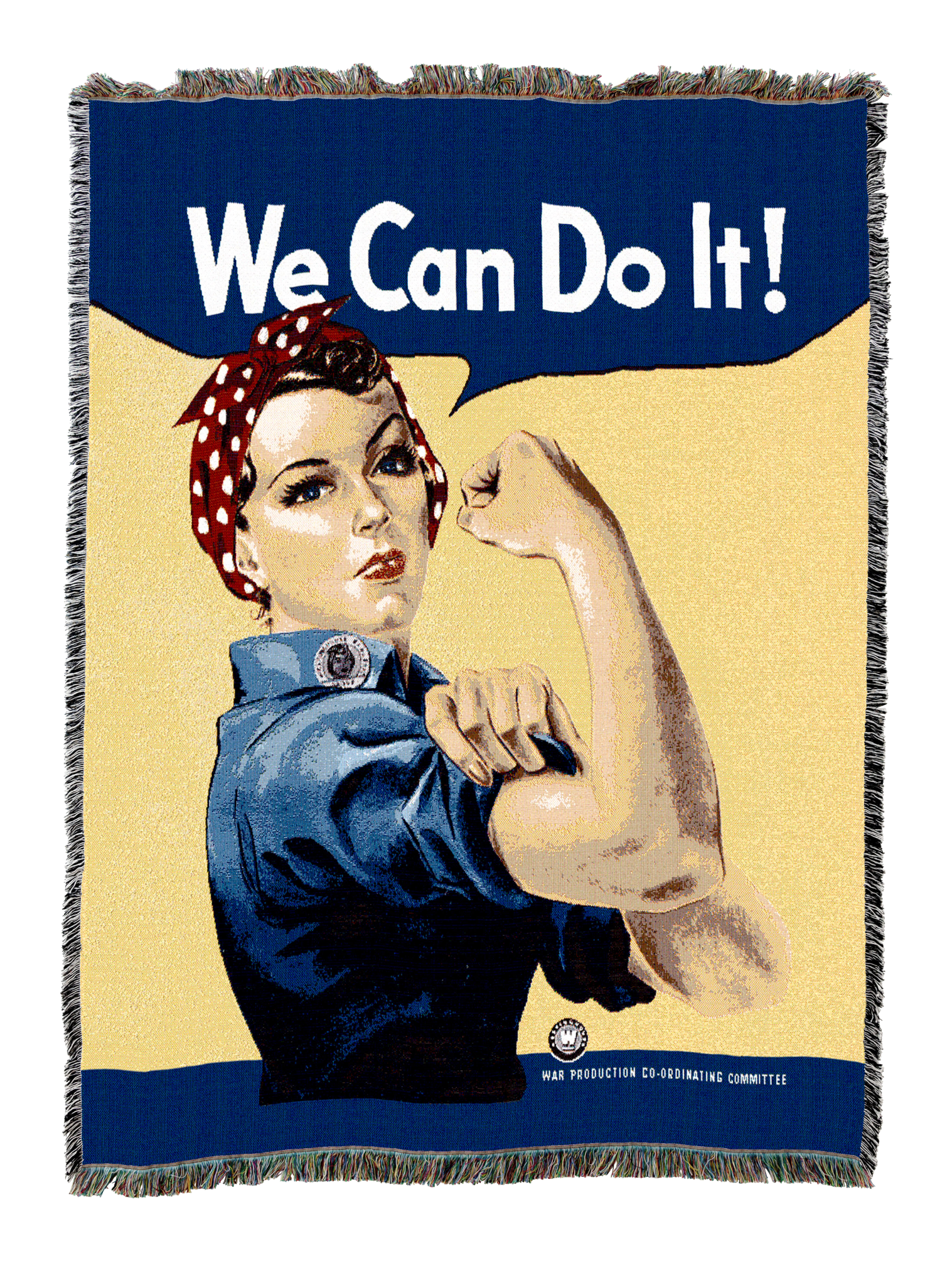 Rosie The Riveter Blanket