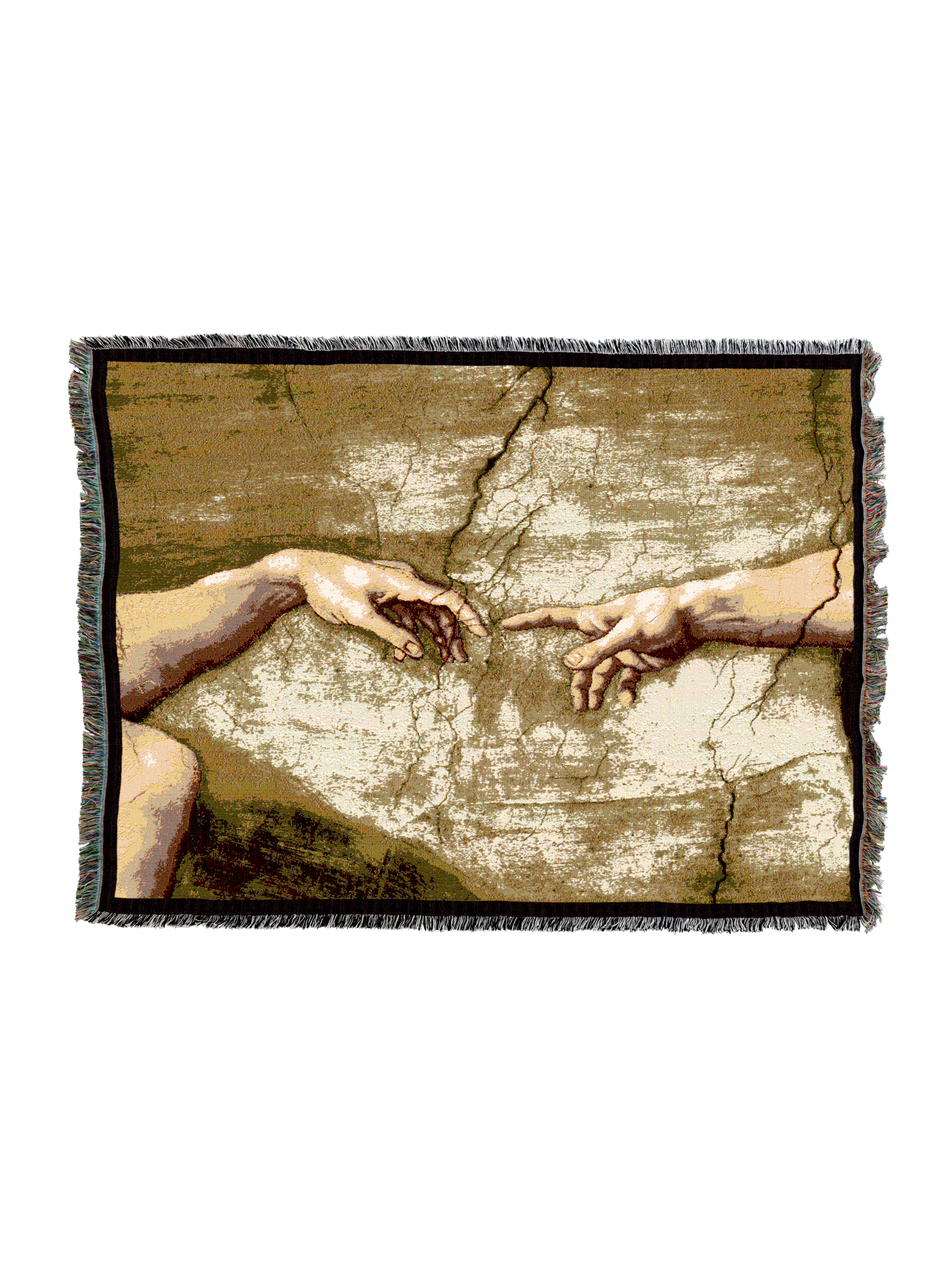 Creation Of Adam Blanket