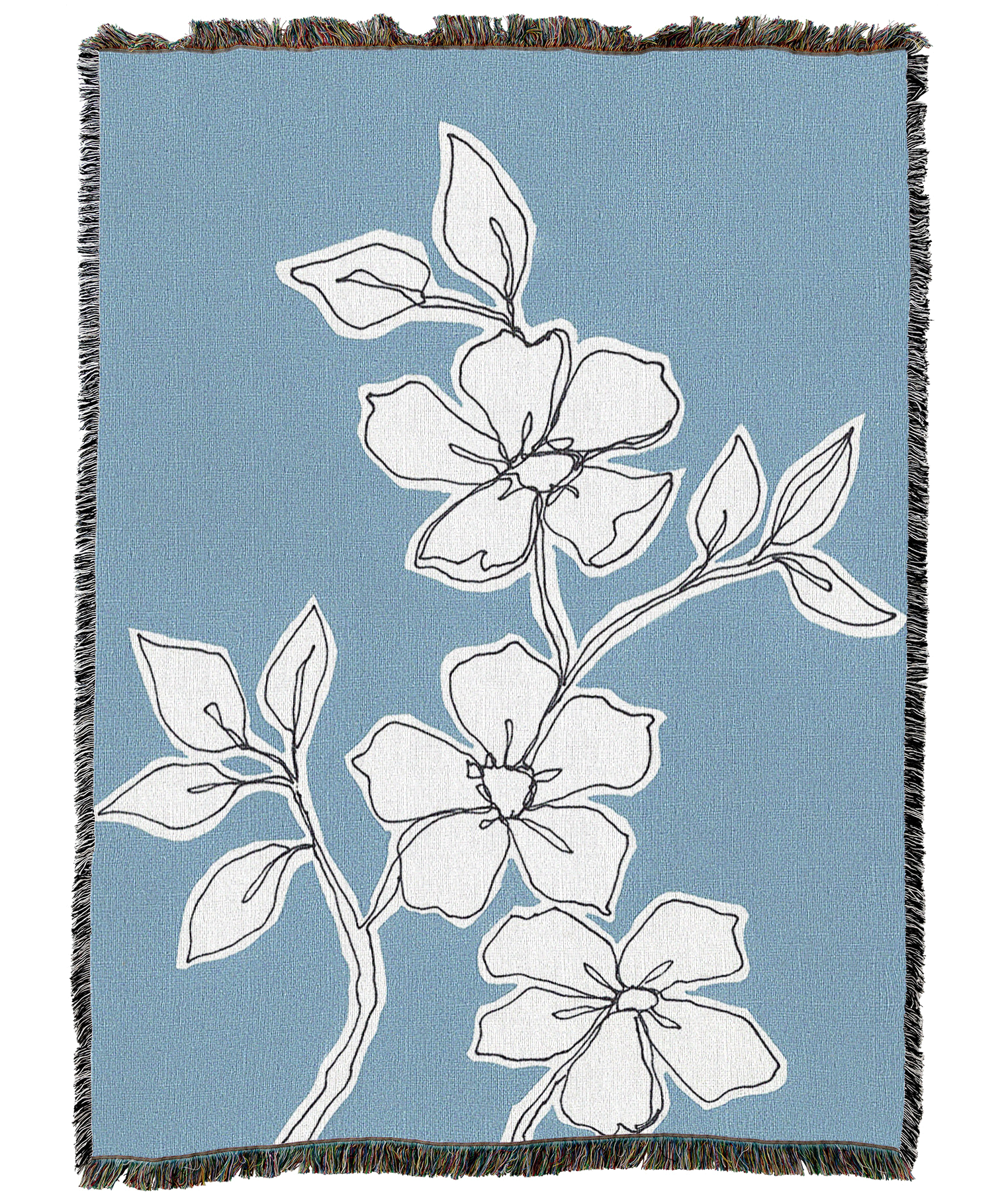 Botanic Drawing Blanket