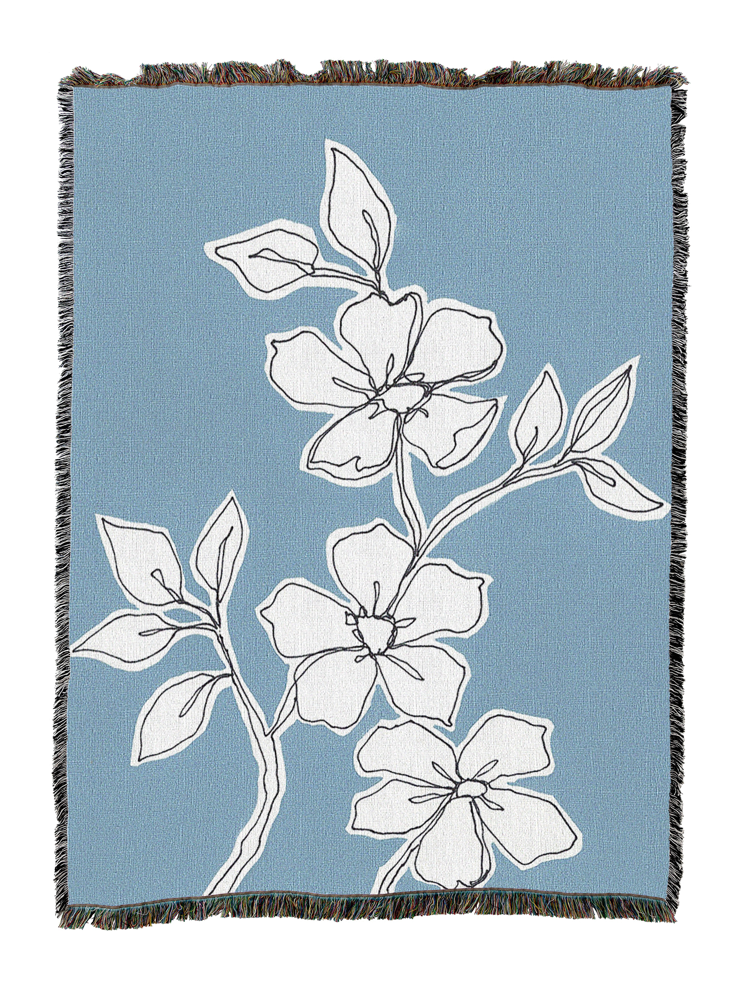 Botanic Drawing Blanket