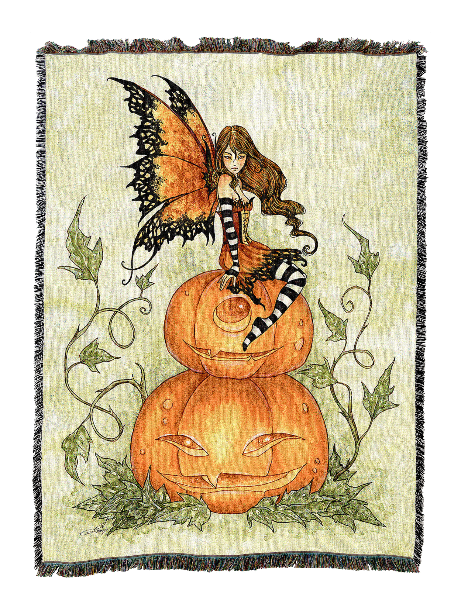 Pumpkin Fairy Blanket