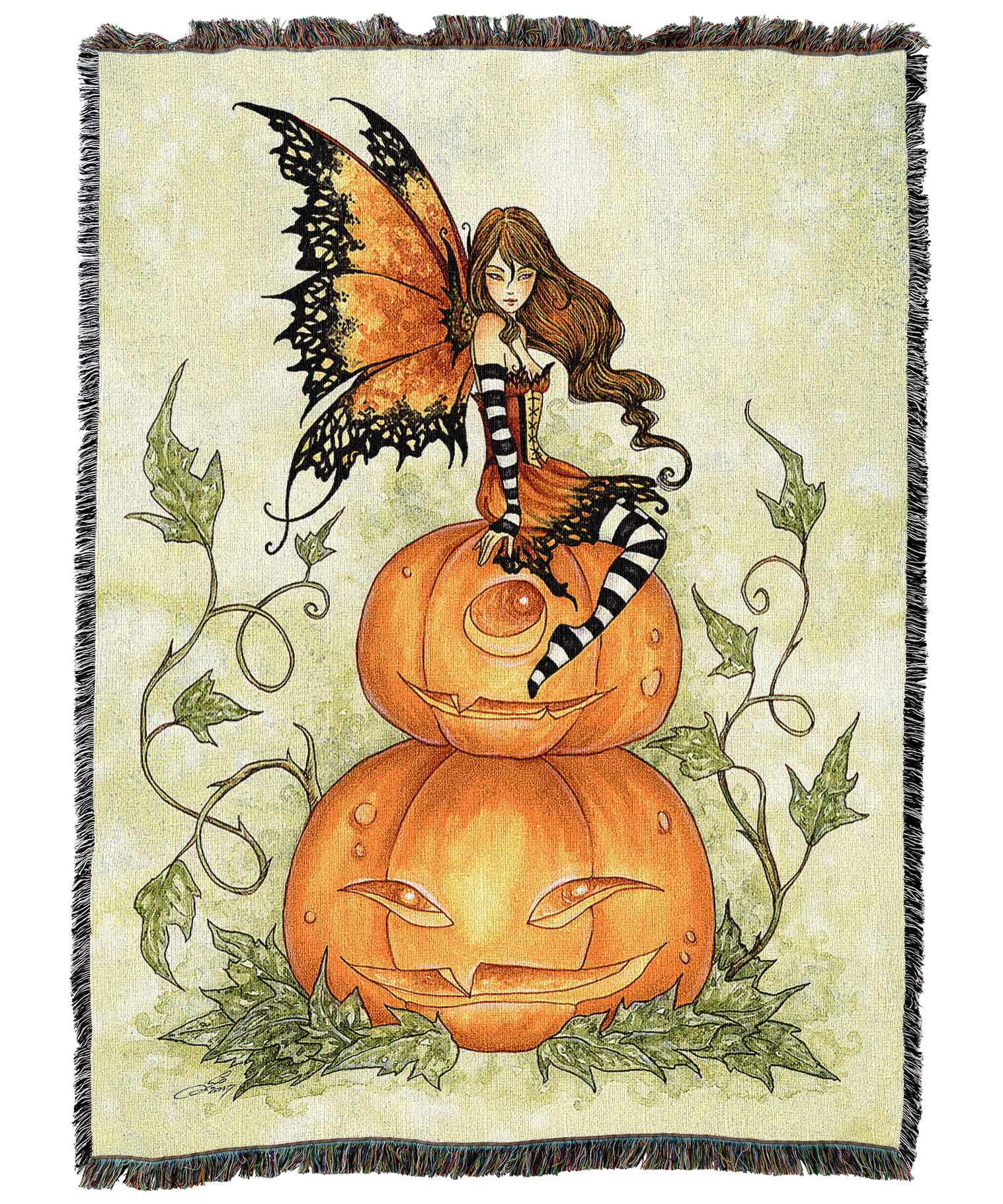 Pumpkin Fairy Blanket