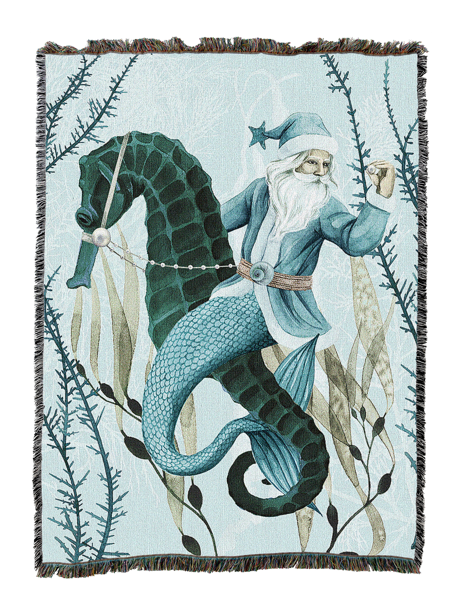 Sea Santa Blanket