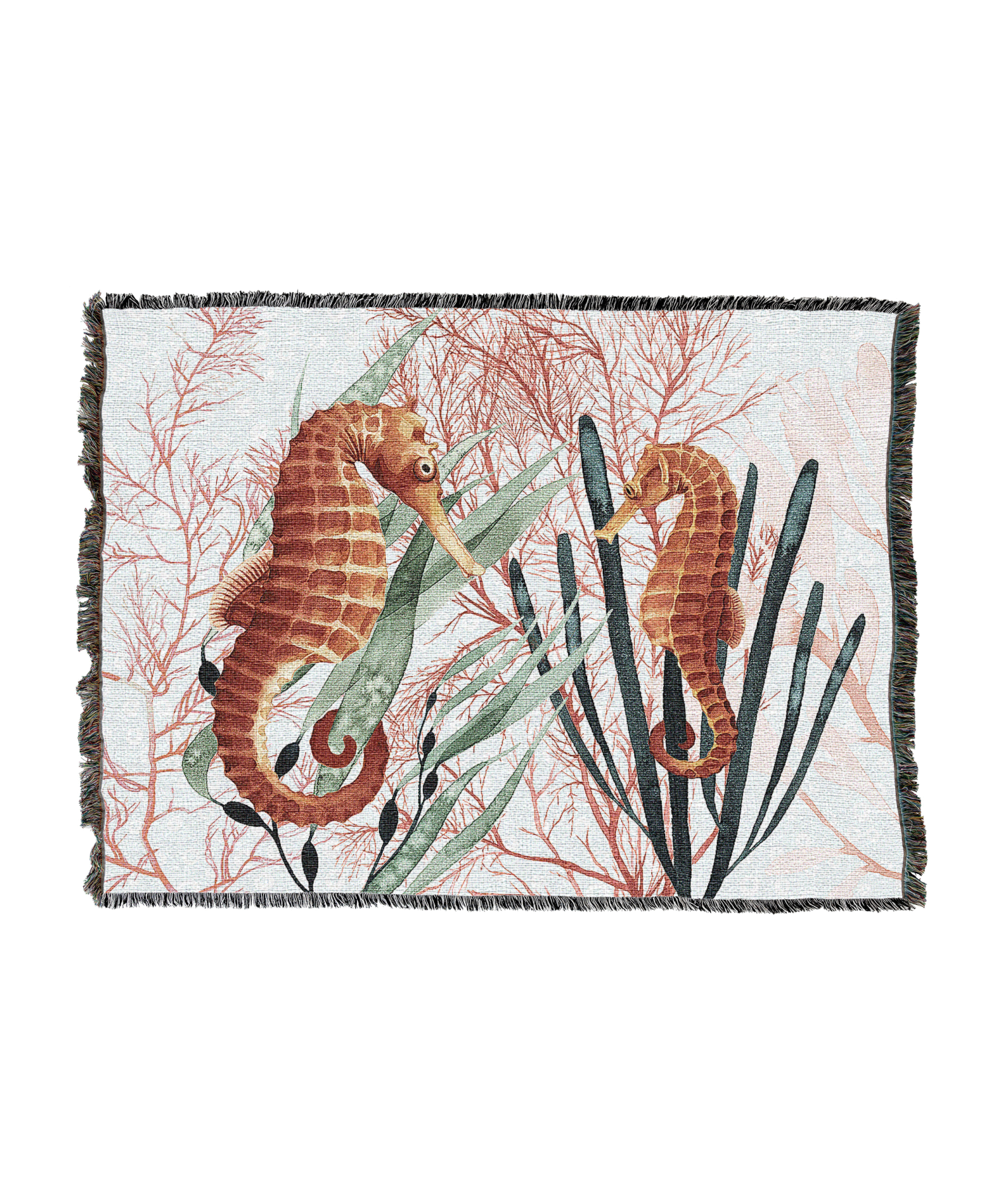 Seahorse Treasures Blanket