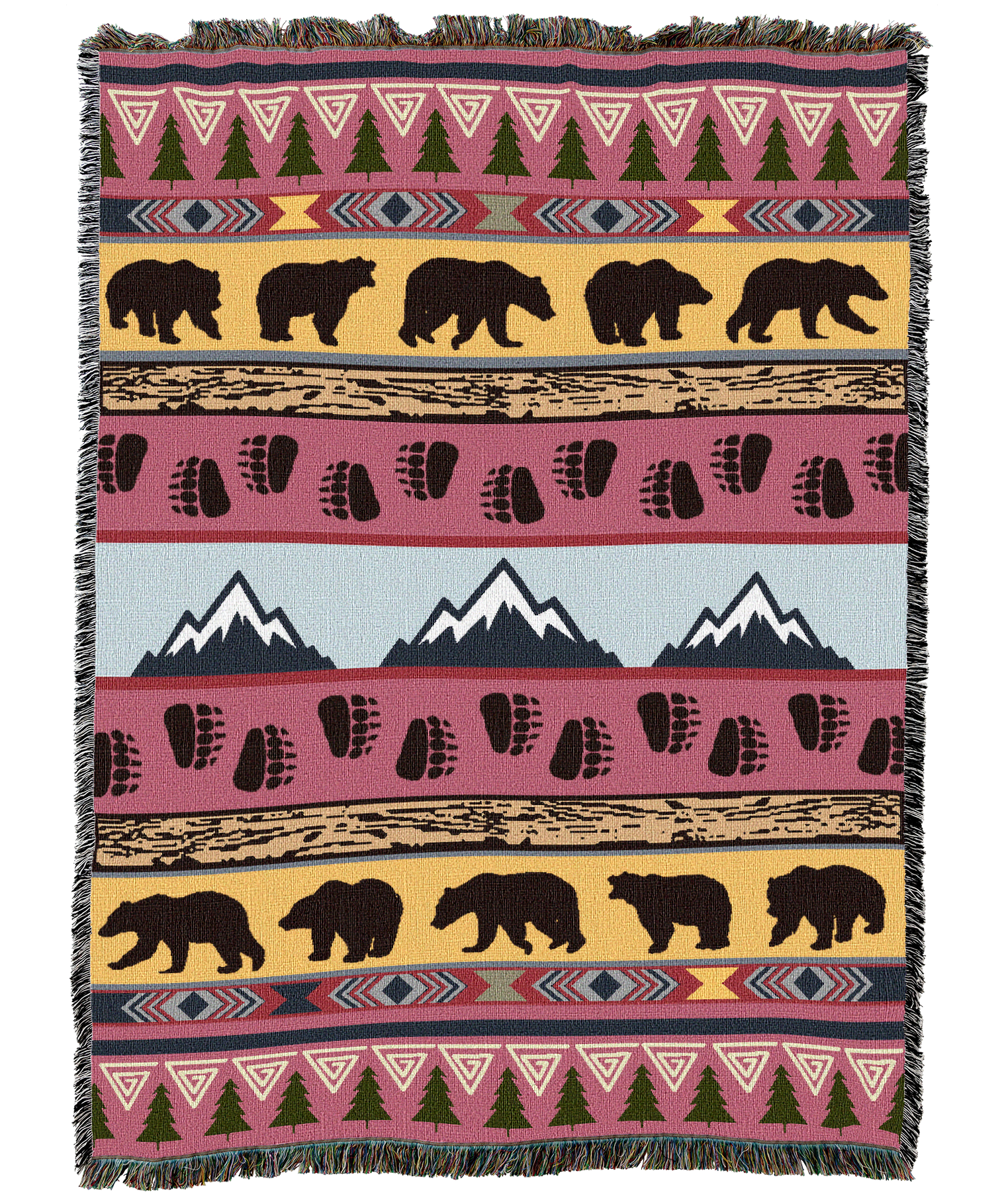 Lodge Pattern Blanket