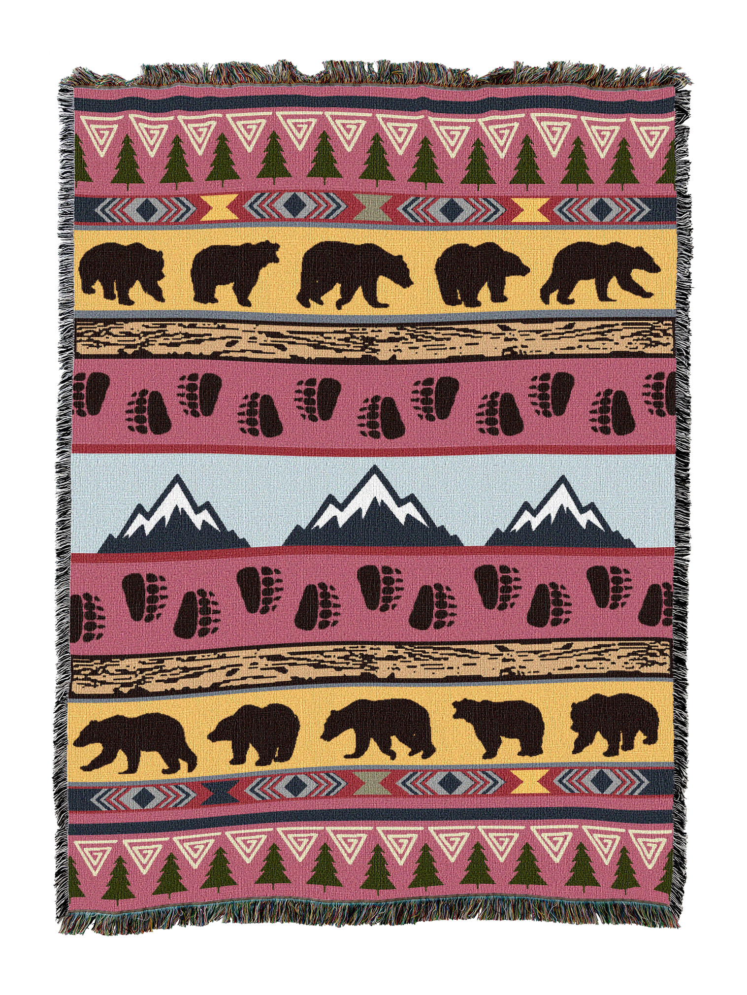 Lodge Pattern Blanket