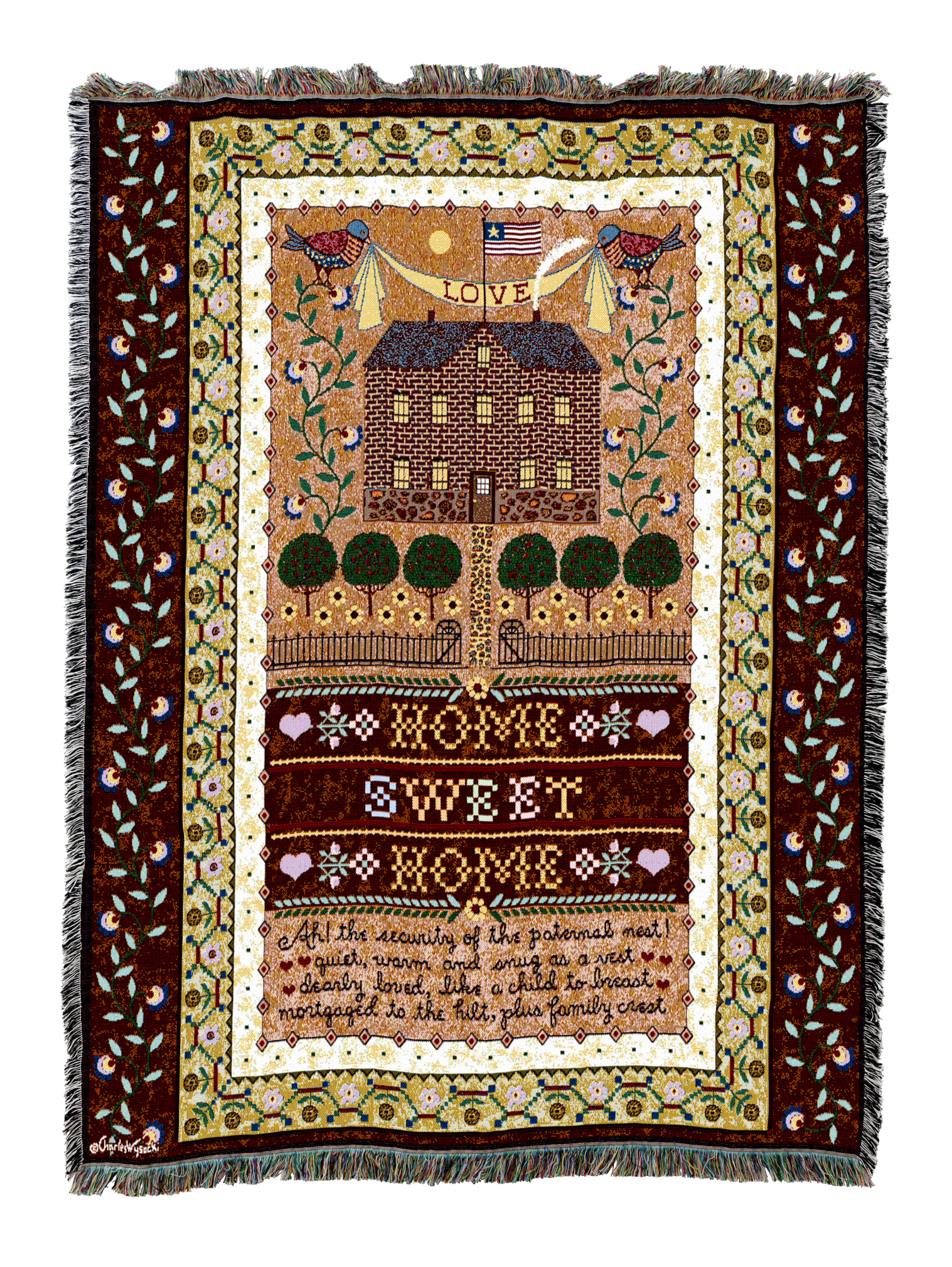 Home Sweet Home Blanket
