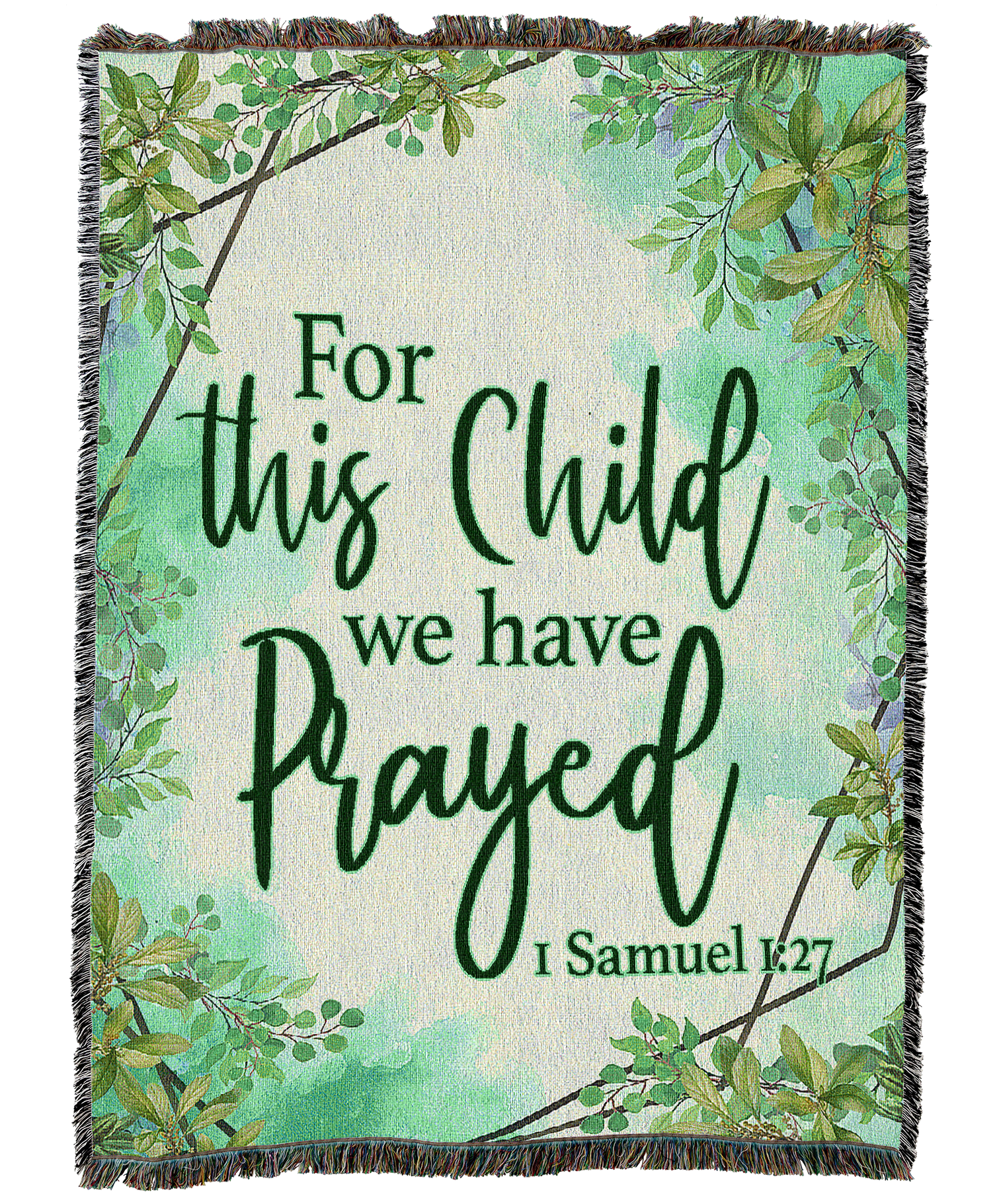 We Have Prayed Boy Blanket