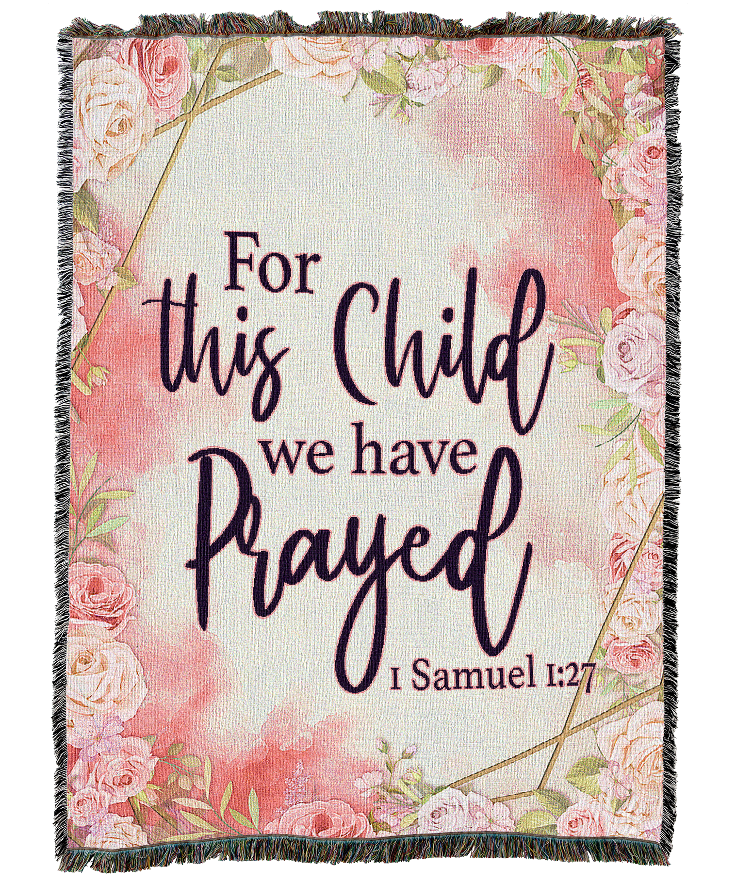 We Have Prayed Girl Blanket