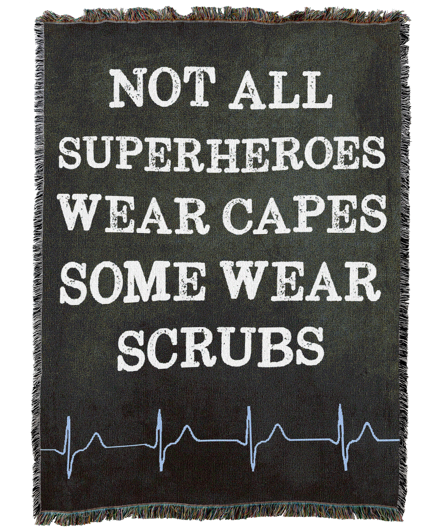Caped Scrubs Blanket