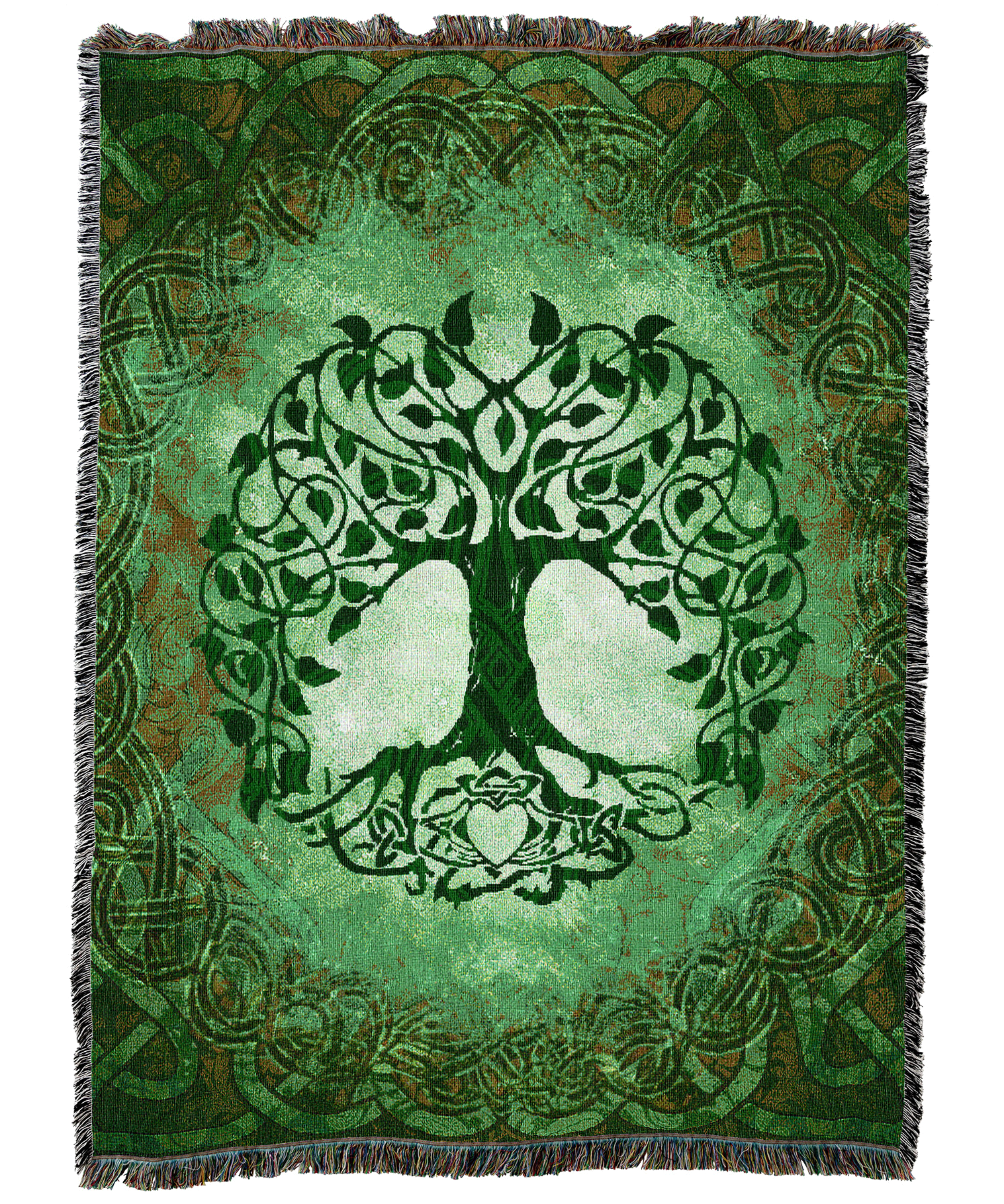 Irish Claddagh Blanket