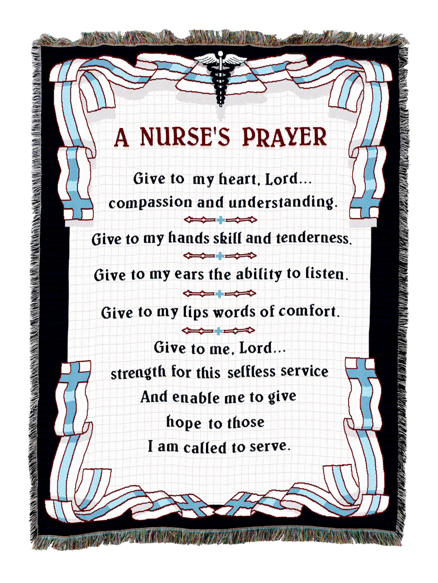 A Nurses Prayer Blanket