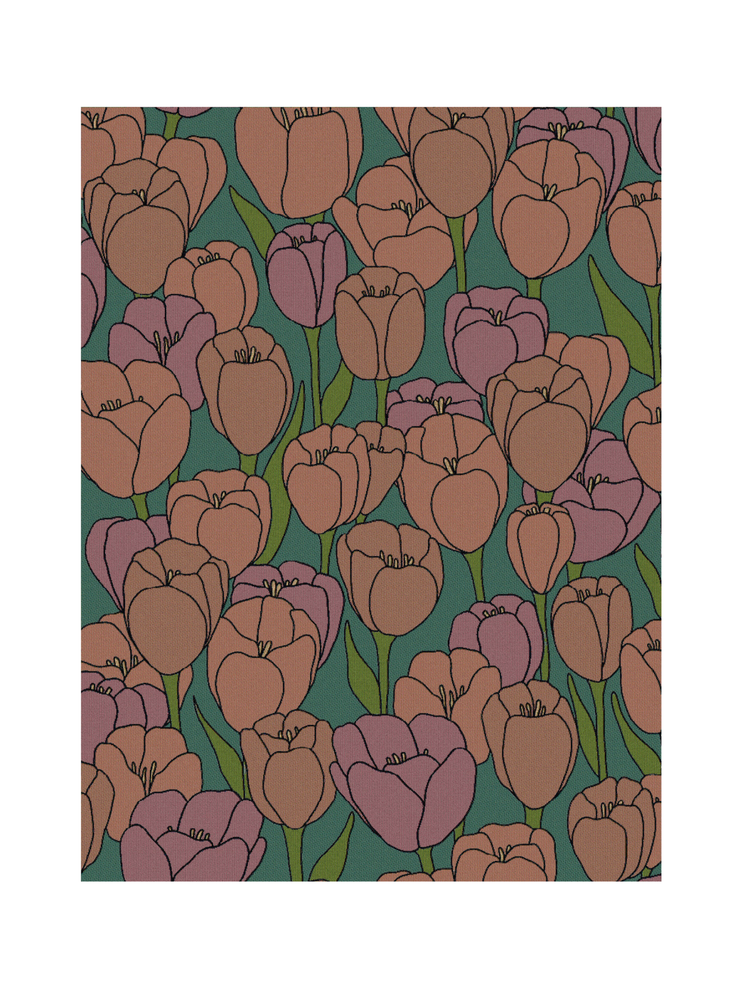 Blanket-07-Tulip-Green Blanket
