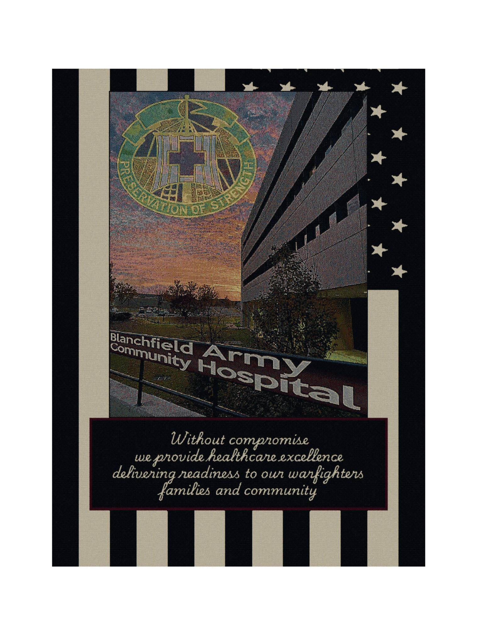 Blanchfield Army Hospital Blanket