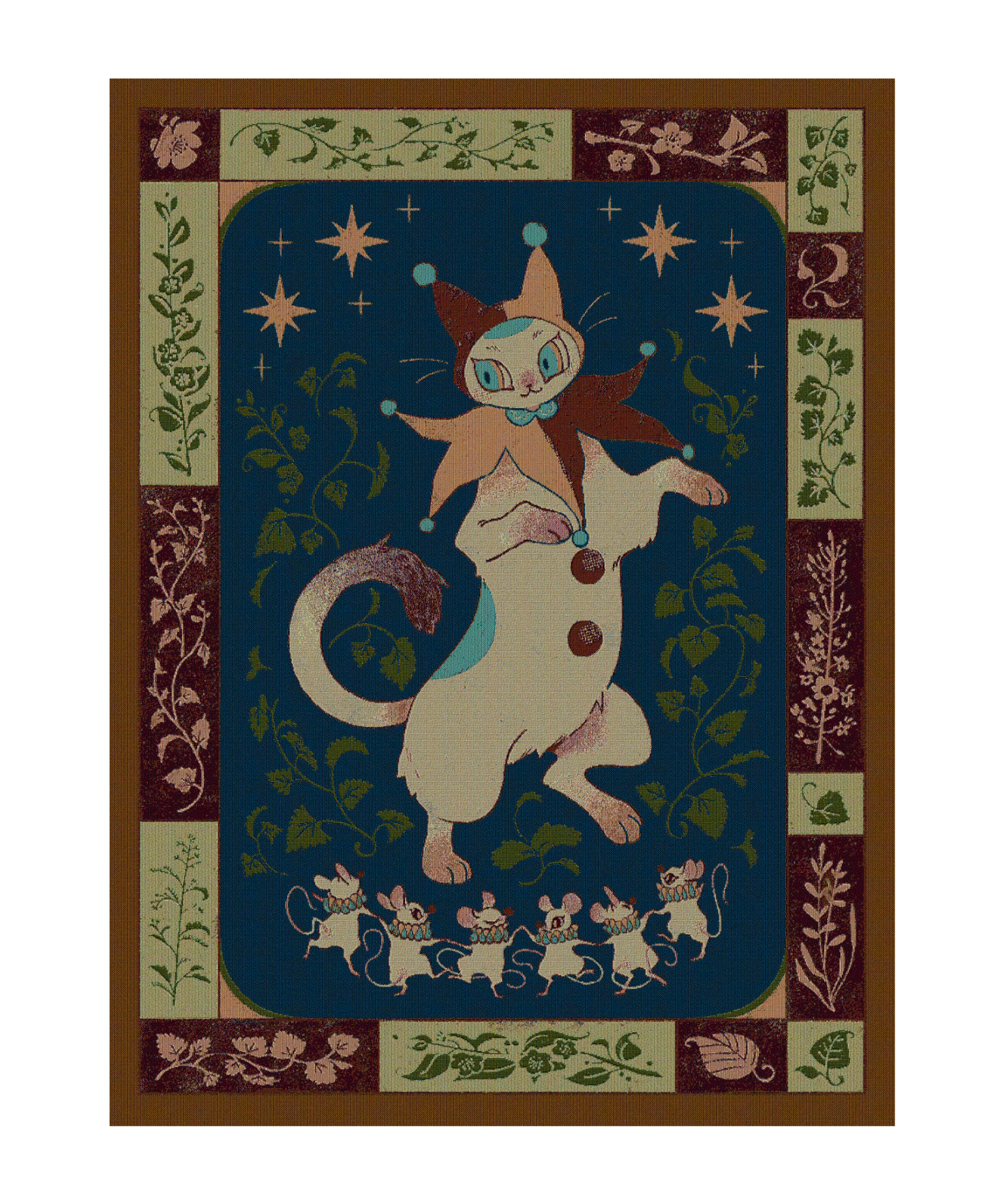 Cat Dance Blanket