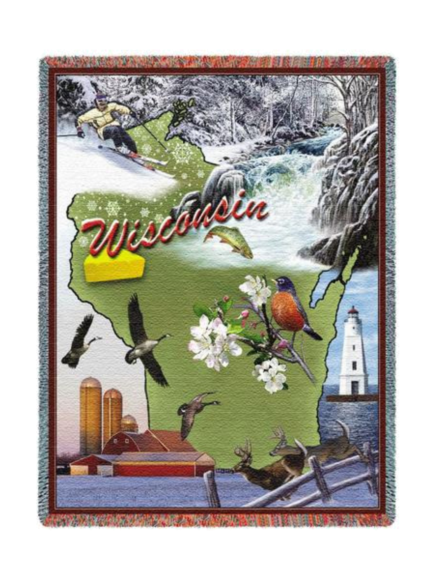 Wisconsin 2 Blanket